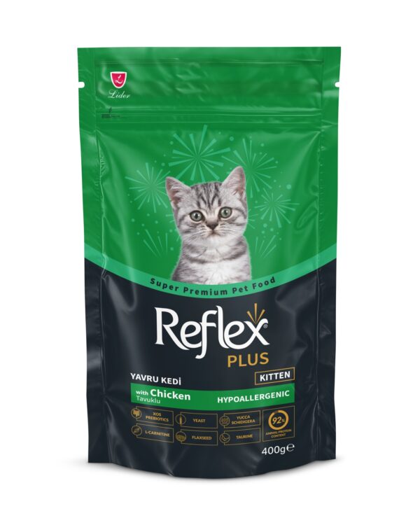 REFLEX PLUS KITTEN FOOD CHICKEN 400g