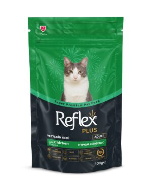 REFLEX PLUS ADULT CAT FOOD CHICKEN 400g