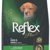 RFX_101_REFLEXPLUSMINISMALLBREEDJUNIORDOGFOODCHICKEN3KG REFLEX PLUS For MINI & SMALL BREEDS WITH CHICKEN TAVUKLU JUNIOR DOG FOOD 3kg