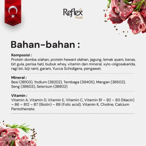 id-11134207-822wi-mlrloc9kfbib07 REFLEX PLUS MEDIUM LARGE BREED JUNIOR DOG FOOD LAMB AND RICE 12KG