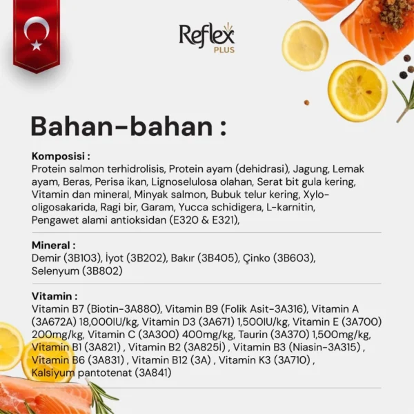 REFLEX PLUS KITTEN FOOD SALMON 1.5KG