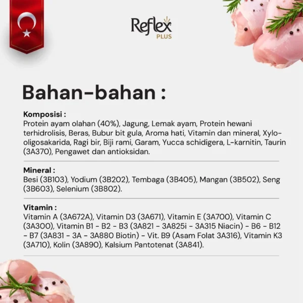 REFLEX PLUS KITTEN FOOD CHICKEN 400g