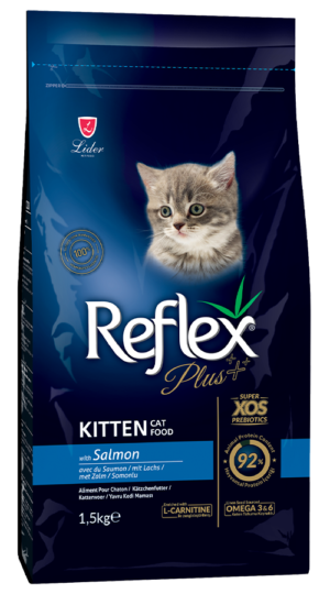 REFLEX PLUS KITTEN FOOD SALMON 1.5KG