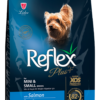REFLEX PLUS For MINI & SMALL BREEDS WITH SALMON ADULT DOG FOOD 3Kg