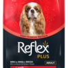 mini small breed adult lamb hypoallergenic 3kg REFLEX PLUS MINI SMALL BREED ADULT DOG FOOD LAMB AND RICE 3KG