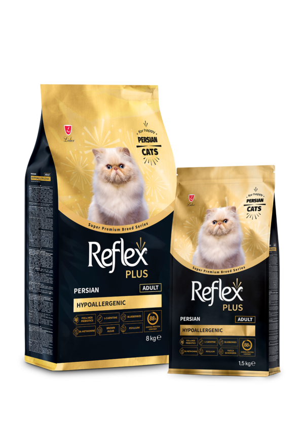 Reflex Plus Persian Adult Cat Food 1,5kg/8kg