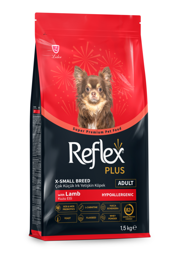 XS Breed Adult Dog Food with Lamb 1,5kg